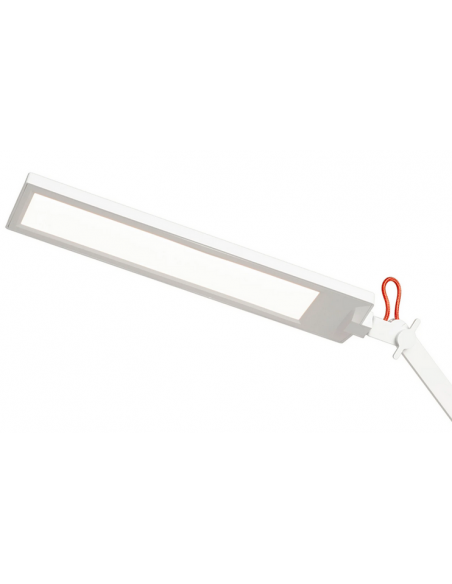 skrivebordslampe bordplade klemme hvid led skrivebord børneværelse dæmpbar dæmper