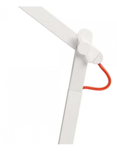 skrivebordslampe bordplade klemme hvid led skrivebord børneværelse dæmpbar dæmper