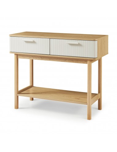konsolbord med skuffer træ eg opbevaring entre entremøbler garderobe konsol bord