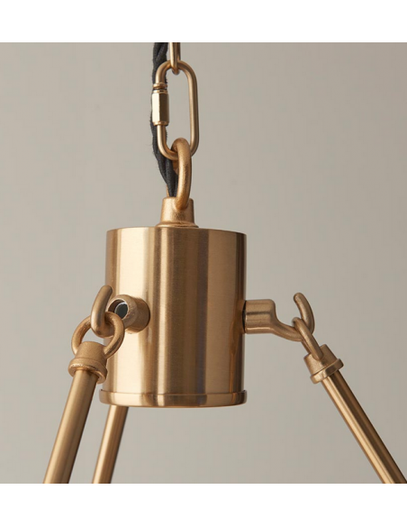 lysekrone skærme stuelampe spisebord messing