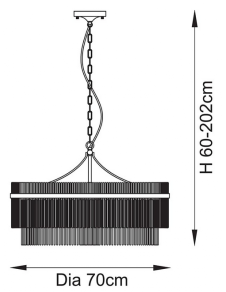 lysekrone glas stuelampe spisebord messing