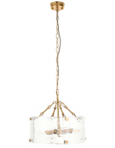 lysekrone glas stuelampe spisebord messing 2