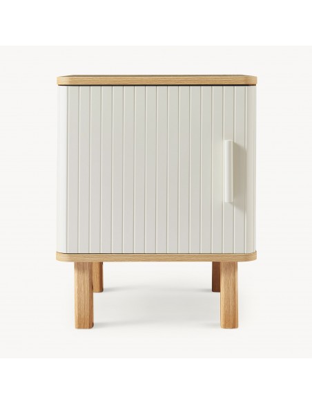 sengebord natbord træ opbevaring moderne eg