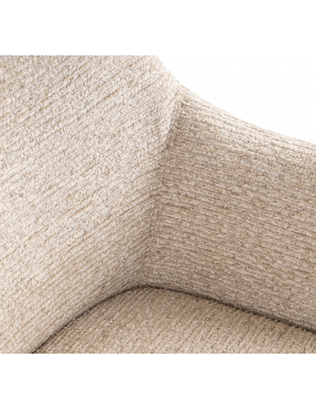 spisebordsstol armlæn stof moderne natur drejefod drejefunktion drej