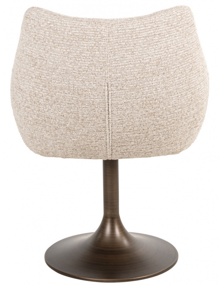 spisebordsstol armlæn stof moderne natur drejefod drejefunktion drej