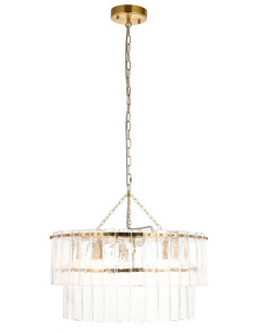 lysekrone glas stuelampe spisebord messing