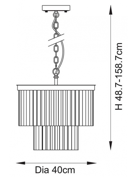 lysekrone glas stuelampe spisebord messing