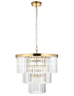 lysekrone glas stuelampe spisebord messing 2