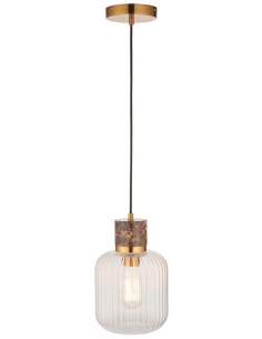 loftlampe pendellampe lampe pendel glas marmor sten stuelampe spisebord messing