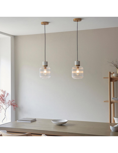 loftlampe pendellampe lampe pendel glas marmor sten stuelampe spisebord messing