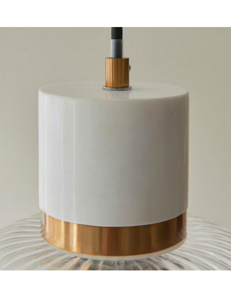 loftlampe pendellampe lampe pendel glas marmor sten stuelampe spisebord messing