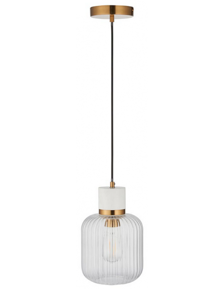 loftlampe pendellampe lampe pendel glas marmor sten stuelampe spisebord messing