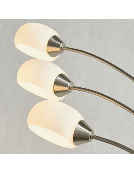 gulvlampe standerlampe retro stuelampe spisebord dæmpbar dæmper