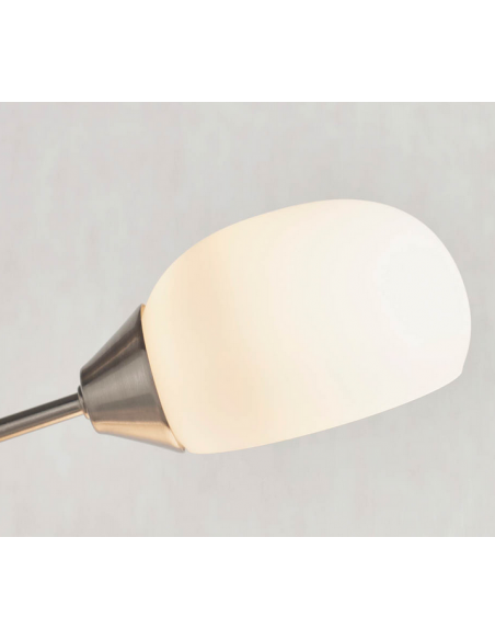 gulvlampe standerlampe retro stuelampe spisebord dæmpbar dæmper