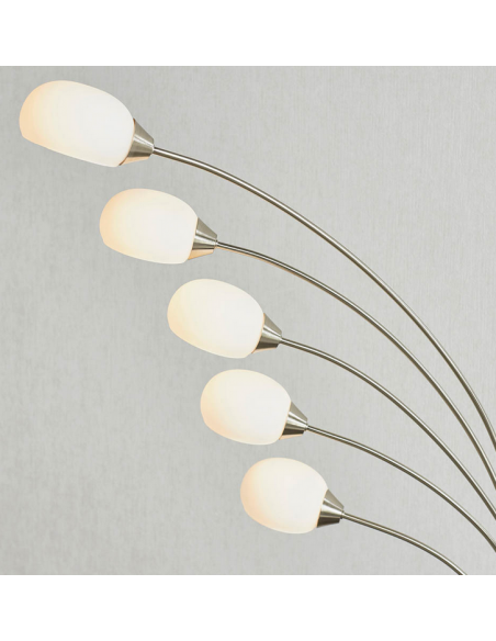 gulvlampe standerlampe retro stuelampe spisebord dæmpbar dæmper