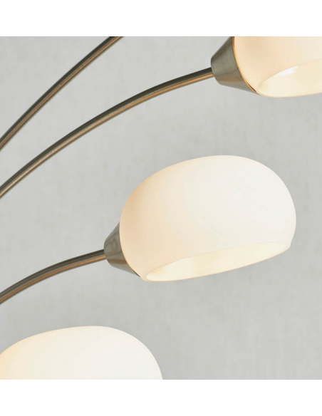 gulvlampe standerlampe retro stuelampe spisebord dæmpbar dæmper