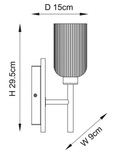 væglampe lampe soveværelse sengelampe moderne design