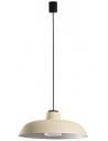 SAGA Udendørs loftlampe i aluminium og polyethylene Ø51,9 cm 1 x E27 - Mat beige