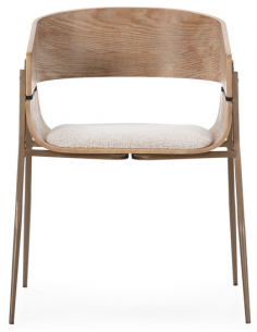 spisebordsstol armlæn stof moderne design 2