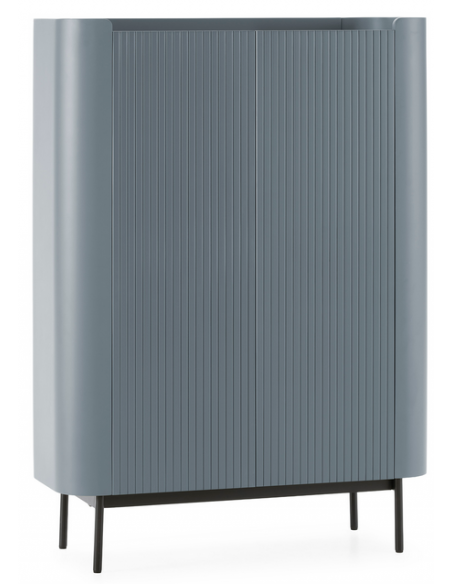 vitrineskab vitrine træ eg egetræ moderne design