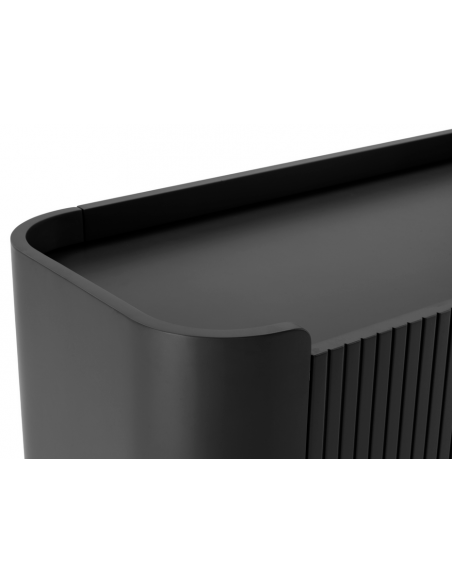 vitrineskab vitrine træ eg egetræ moderne design