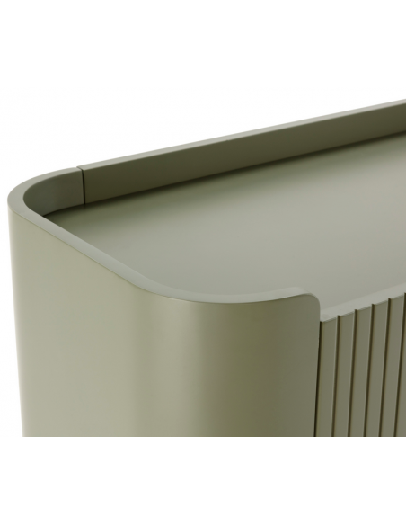 vitrineskab vitrine træ eg egetræ moderne design