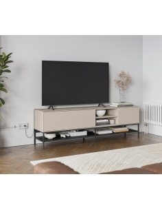 tvbord tv bord under fjernsyn træ eg egetræ moderne design 2