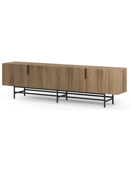 tvbord tv bord under fjernsyn træ eg egetræ moderne design