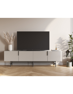 tvbord tv bord under fjernsyn træ eg egetræ moderne design 2