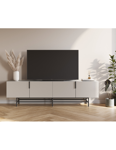 tvbord tv bord under fjernsyn træ eg egetræ moderne design