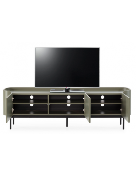 tvbord tv bord under fjernsyn træ eg egetræ moderne design