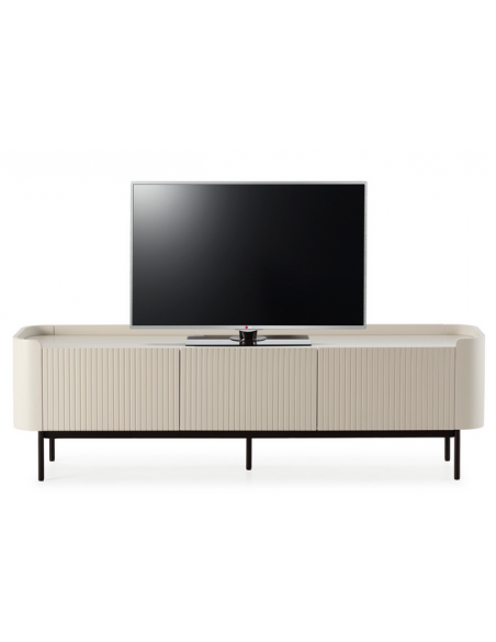 tvbord tv bord under fjernsyn træ eg egetræ moderne design