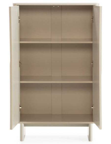 vitrineskab vitrine træ eg egetræ moderne design