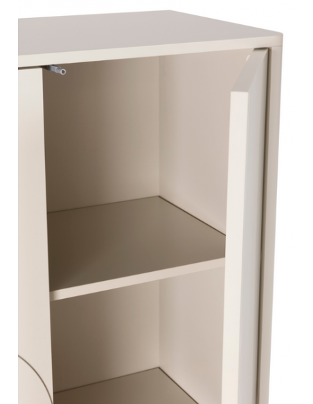 vitrineskab vitrine træ eg egetræ moderne design