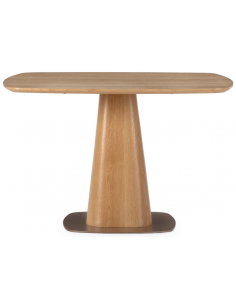 Firkantet firekantet kvadratisk spisebord eg egetræ træ 120 moderne design restaurant cafe indretning 2