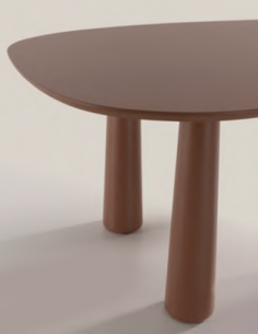 organisk spisebord træ moderne design restaurant cafe indretning 2