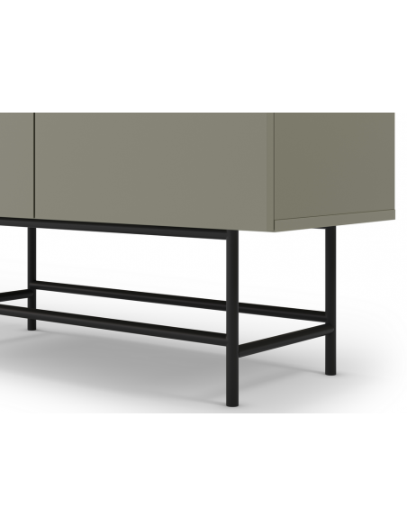 vitrineskab vitrine træ eg egetræ moderne design