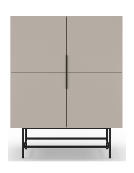 vitrineskab vitrine træ eg egetræ moderne design