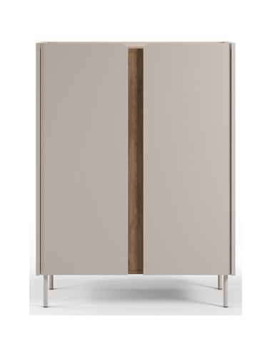 vitrineskab vitrine træ eg egetræ moderne design