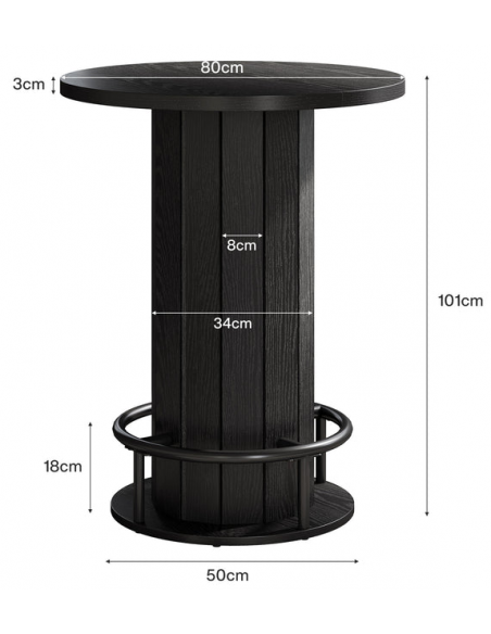 barbord barmøbler indretning bar højt spisebord