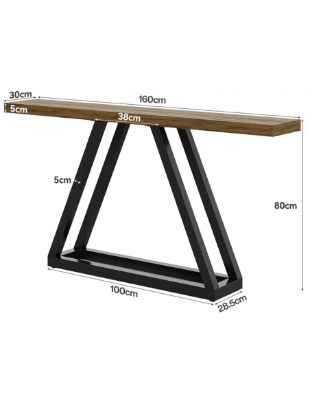 konsolbord indretning konsol bord entrebord skuffer moderne