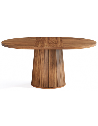 ovalt spisebord indretning billigt træ