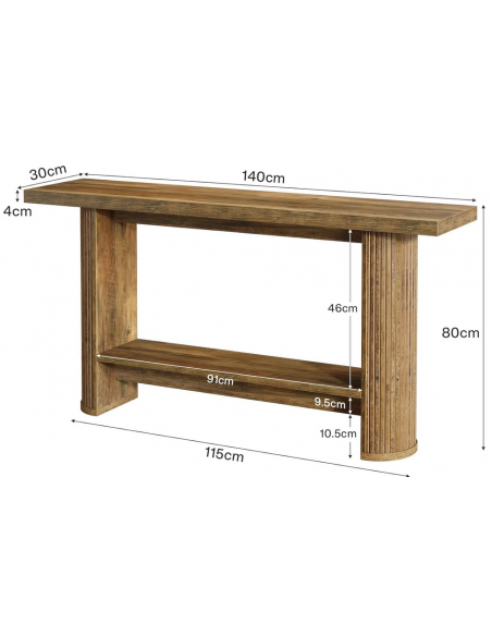 konsolbord indretning konsol bord entrebord skuffer moderne