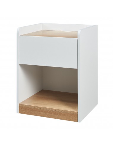 sengebord natbord træ opbevaring moderne eg