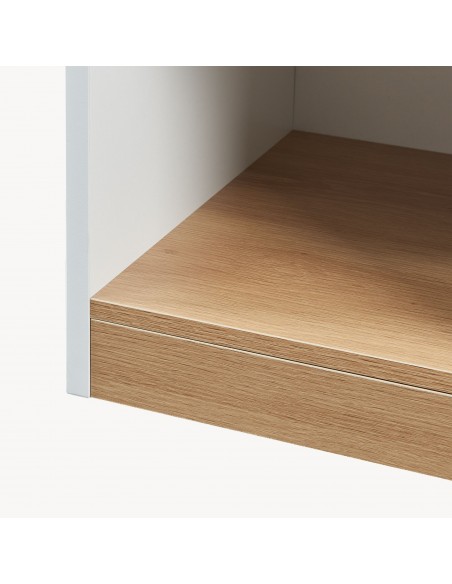 sengebord natbord træ opbevaring moderne eg