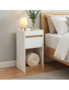 sengebord natbord træ opbevaring moderne eg 2