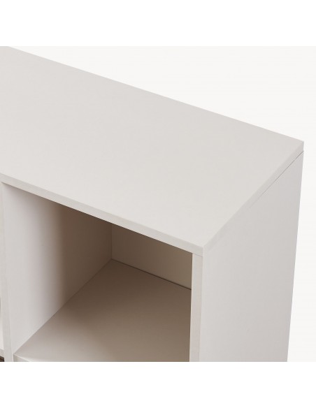 lavt vitrineskab vitrine beige træ skænk