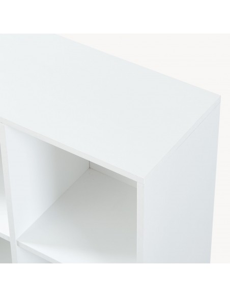 lavt vitrineskab vitrine hvid træ skænk