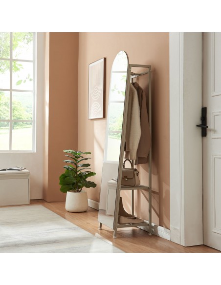 vægspejl spejl garderobe entre højt stort garderobespejl gulvspejl