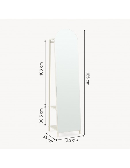 vægspejl spejl garderobe entre højt stort garderobespejl gulvspejl